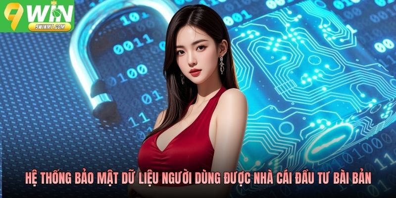 Hệ thống bảo mật dữ liệu người dùng được nhà cái đầu tư bài bản