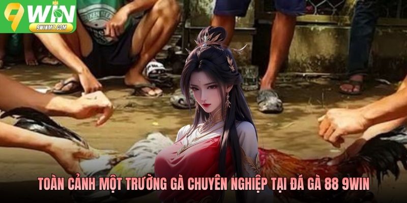 Toàn cảnh một trường gà chuyên nghiệp tại đá gà 88 9WIN